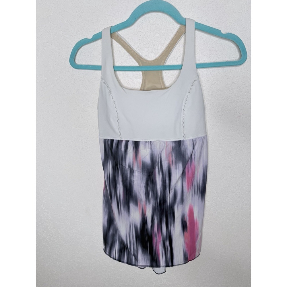 Lululemon Venus Tank Top‎ Womens Sz 8 Mirage Racerback Athleisure